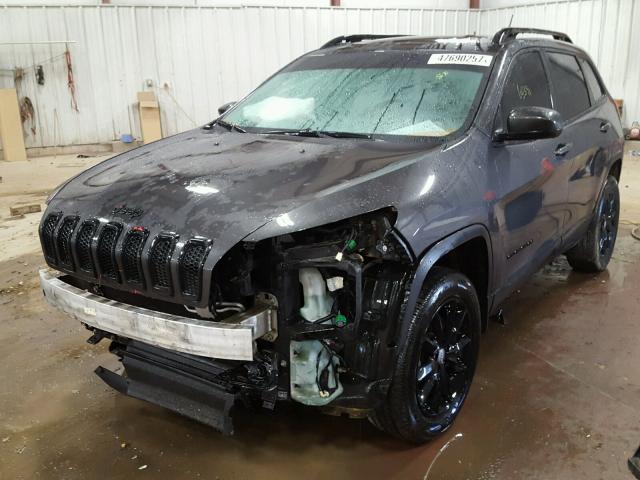 1C4PJMCS6EW295030 - 2014 JEEP CHEROKEE L CHARCOAL photo 2