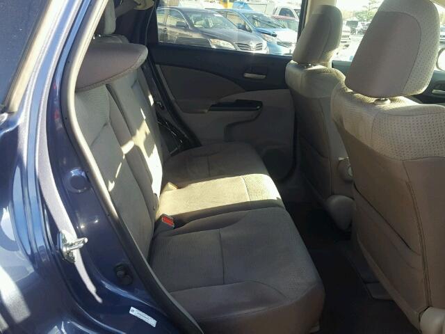 2HKRM4H52DH674727 - 2013 HONDA CR-V EX ლურჯი ფოტო 6
