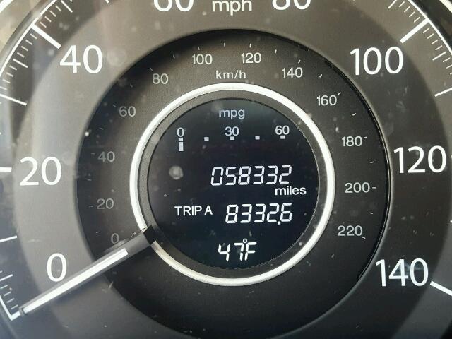 2HKRM4H52DH674727 - 2013 HONDA CR-V EX ლურჯი ფოტო 8