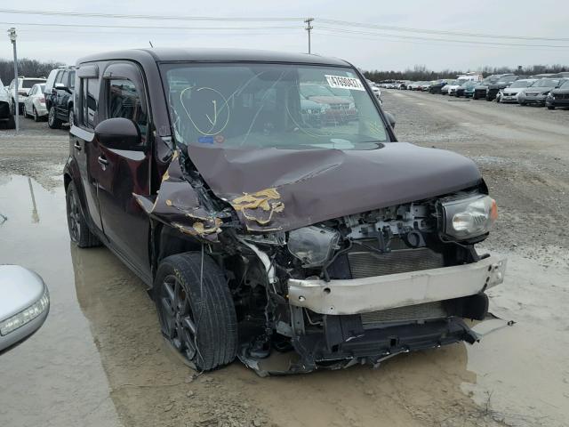 JN8AZ28R29T102599 - 2009 NISSAN CUBE BASE MAROON photo 1