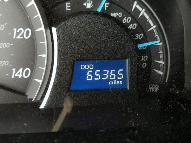 4T4BF1FKXDR312512 - 2013 TOYOTA CAMRY L GRAY photo 8