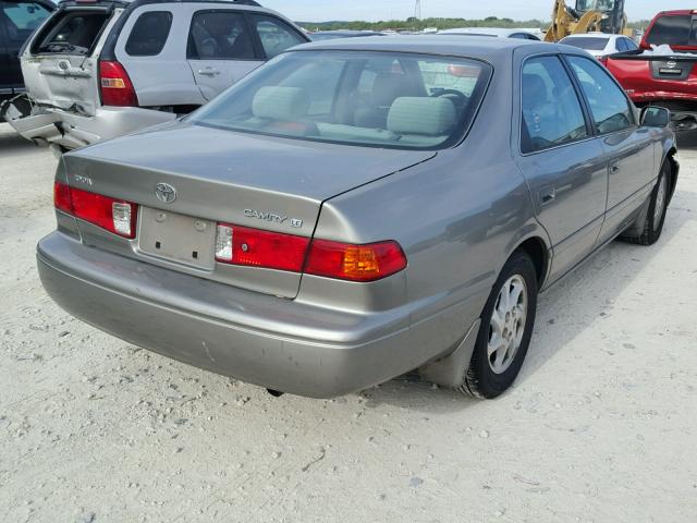 4T1BG22K71U072494 - 2001 TOYOTA CAMRY CE BEIGE photo 4