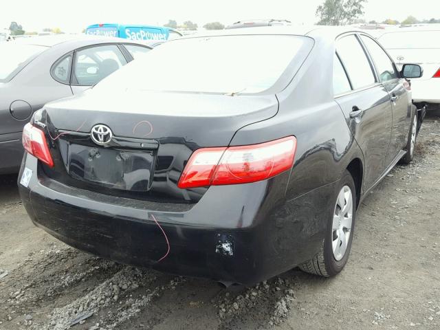 4T1BE46K19U355402 - 2009 TOYOTA CAMRY BASE BLACK photo 4