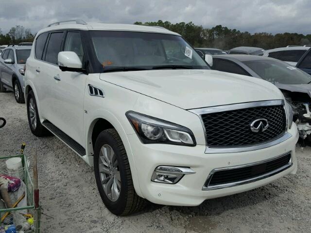 JN8AZ2NF9H9645678 - 2017 INFINITI QX80 BASE WHITE photo 1