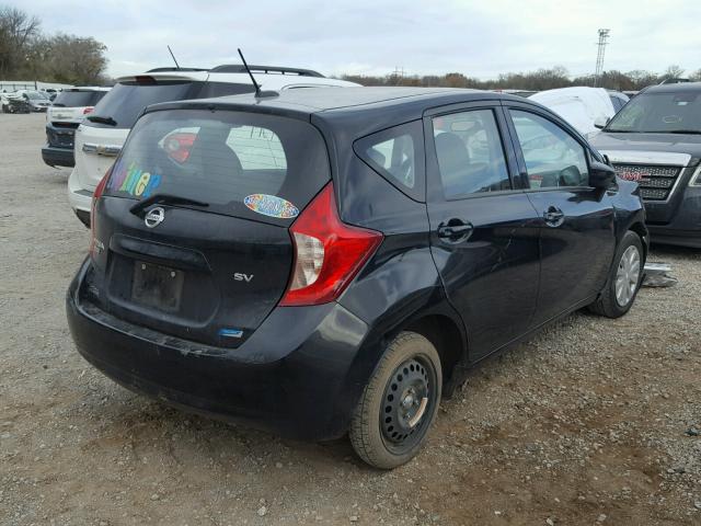 3N1CE2CP4GL386019 - 2016 NISSAN VERSA NOTE BLACK photo 4