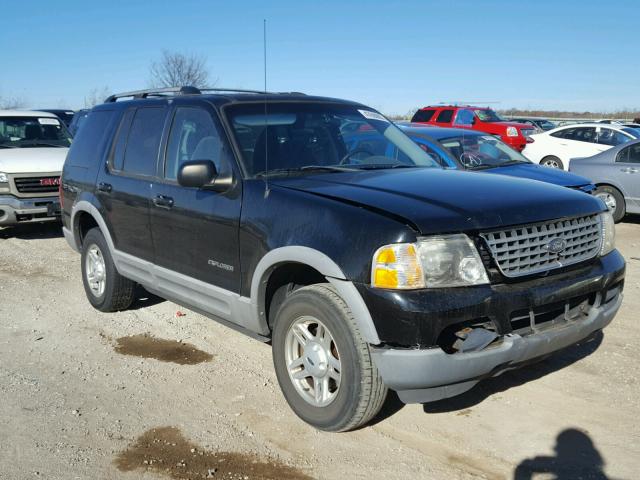 1FMZU73E02ZA45235 - 2002 FORD EXPLORER X BLACK photo 1