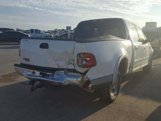 1FTRW076X3KA63065 - 2003 FORD F150 SUPER WHITE photo 4