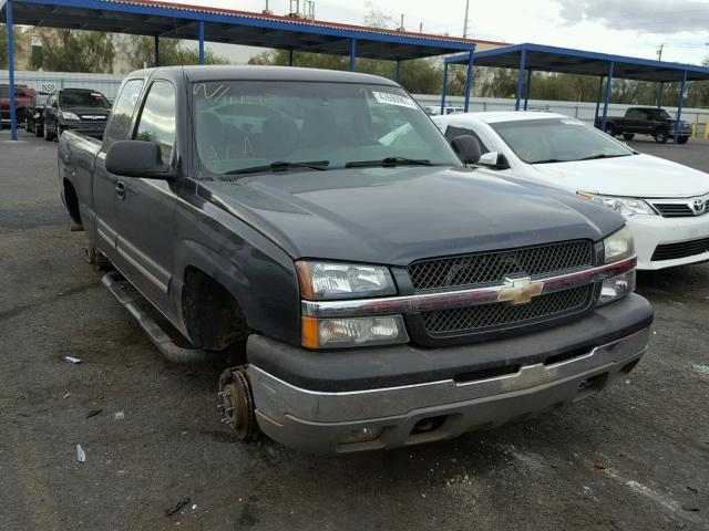 1GCEK19T43E146377 - 2003 CHEVROLET SILVERADO CHARCOAL photo 1