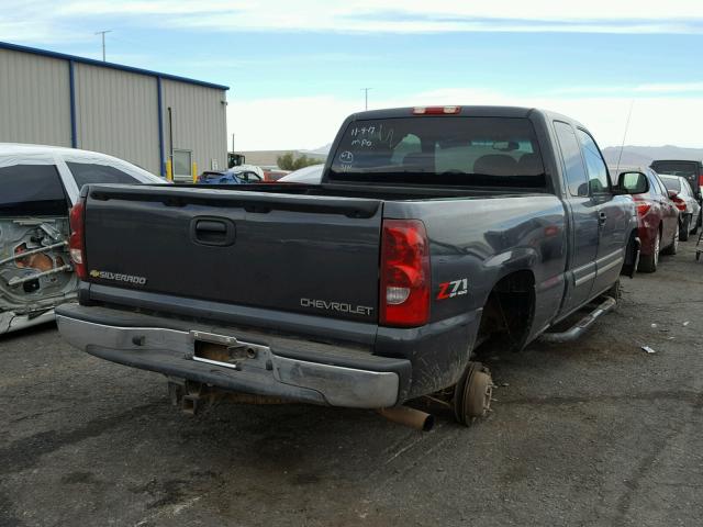 1GCEK19T43E146377 - 2003 CHEVROLET SILVERADO CHARCOAL photo 4