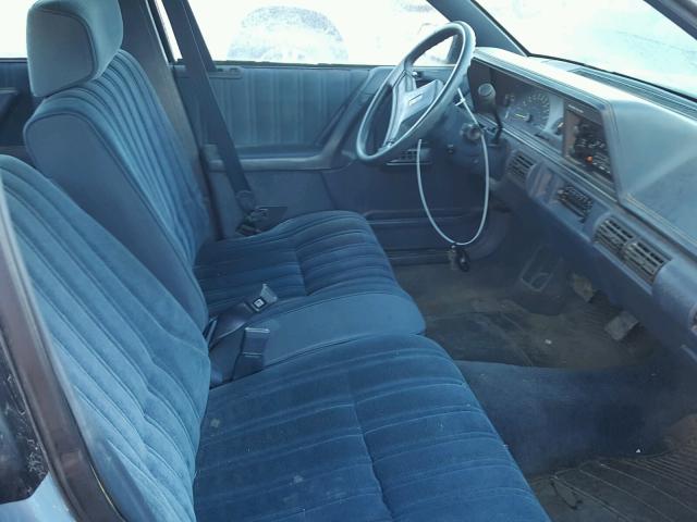 1G3AL54NXM6324901 - 1991 OLDSMOBILE CUTLASS CI BLUE photo 5