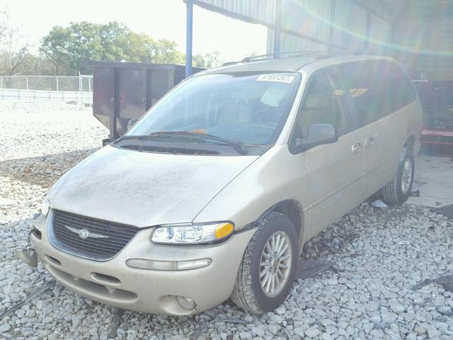 1C4GP54L1XB514191 - 1999 CHRYSLER TOWN & COU TAN photo 2