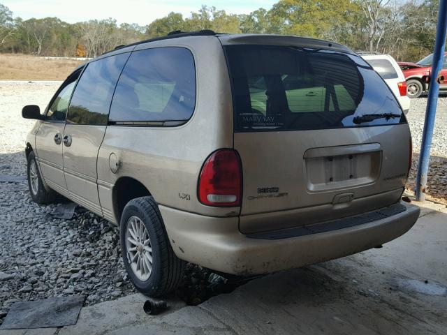 1C4GP54L1XB514191 - 1999 CHRYSLER TOWN & COU TAN photo 3