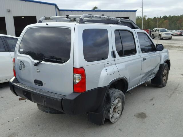 5N1ED28T5YC535058 - 2000 NISSAN XTERRA XE SILVER photo 4