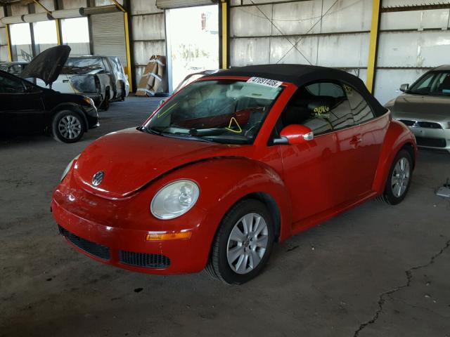 3VWRF31Y49M401439 - 2009 VOLKSWAGEN NEW BEETLE Qırmızı foto 2