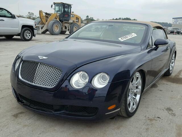 SCBDR33W39C060068 - 2009 BENTLEY CONTINENTA BLUE photo 2