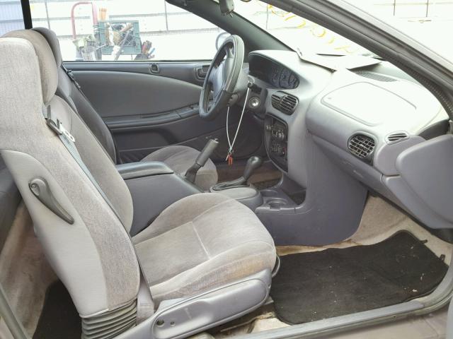 3C3EL45H4VT567281 - 1997 CHRYSLER SEBRING JX GRAY photo 5