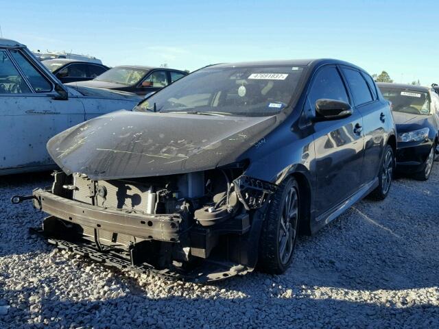 JTNKARJE1HJ528412 - 2017 TOYOTA COROLLA IM BLACK photo 2