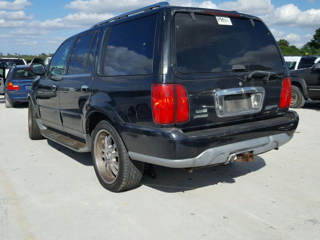 5LMEU27A7YLJ34902 - 2000 LINCOLN NAVIGATOR BLACK photo 3