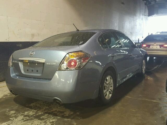 1N4CL2AP0AC117000 - 2010 NISSAN ALTIMA HYB BLUE photo 4