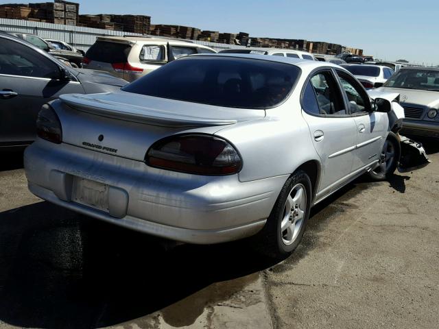 1G2WK52J21F178180 - 2001 PONTIAC GRAND PRIX SILVER photo 4