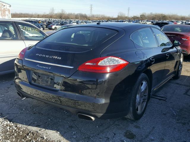 WP0AA2A7XBL010769 - 2011 PORSCHE PANAMERA 2 BLACK photo 4