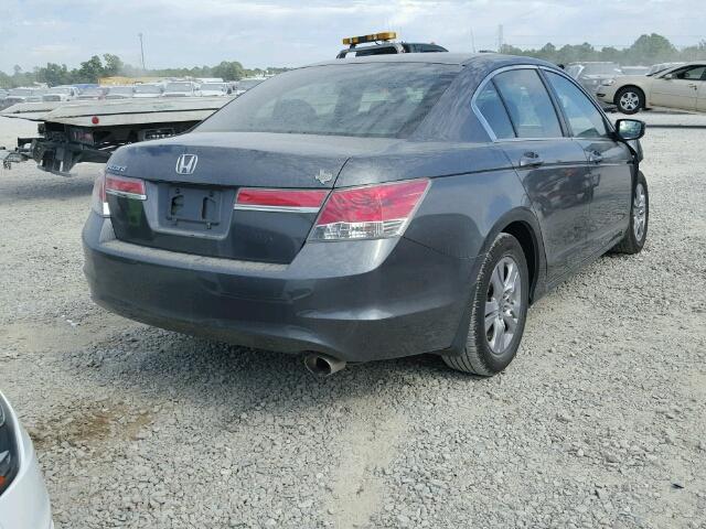 1HGCP2F44CA009945 - 2012 HONDA ACCORD LXP GRAY photo 4