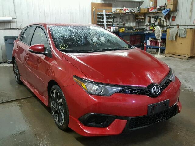 JTNKARJE2GJ504800 - 2016 TOYOTA SCION IM RED photo 1