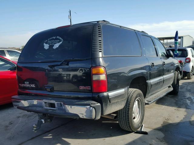 3GKFK16T91G284144 - 2001 GMC YUKON XL K BLACK photo 4