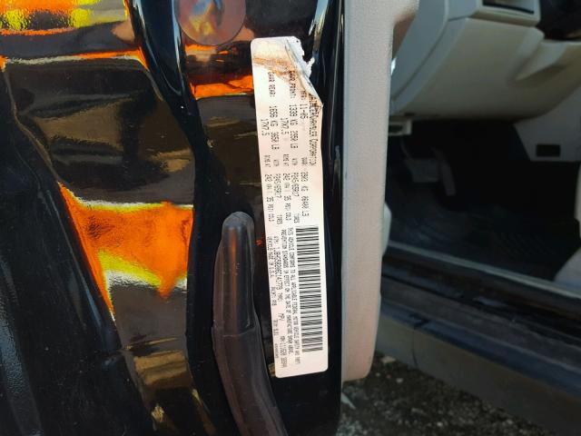 1J8HG58206C141779 - 2006 JEEP COMMANDER შავი ფოტო 10