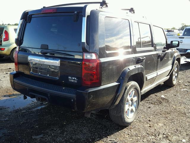 1J8HG58206C141779 - 2006 JEEP COMMANDER შავი ფოტო 4