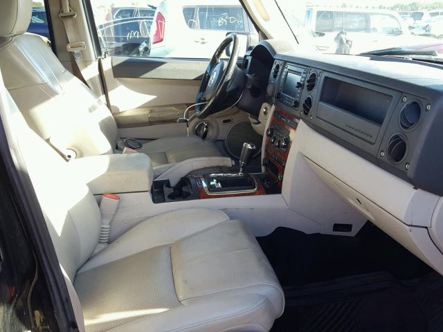 1J8HG58206C141779 - 2006 JEEP COMMANDER შავი ფოტო 5