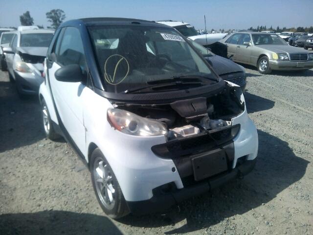WMEEK31X29K276213 - 2009 SMART FORTWO PAS 白色 照片 1