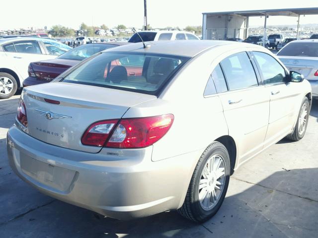 1C3LC66K27N530939 - 2007 CHRYSLER SEBRING LI GOLD photo 4