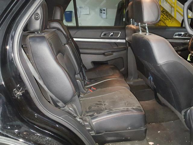 1FM5K8GT1GGA95857 - 2016 FORD EXPLORER S BLACK photo 6
