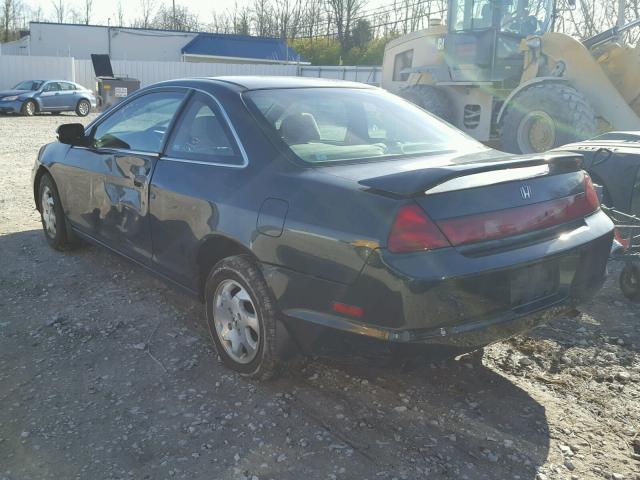 1HGCG3255YA012543 - 2000 HONDA ACCORD EX GREEN photo 3