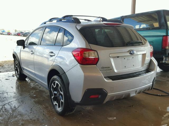 JF2GPANC0G8326834 - 2016 SUBARU CROSSTREK SILVER photo 3