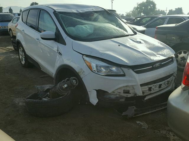 1FMCU0GX6EUD03123 - 2014 FORD ESCAPE SE WHITE photo 1