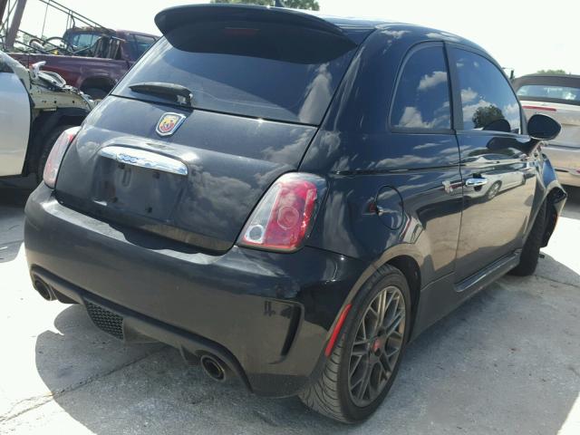 3C3CFFFH8ET191161 - 2014 FIAT 500 ABARTH BLACK photo 4