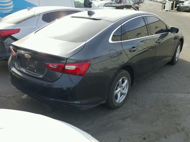 1G1ZB5ST6HF186053 - 2017 CHEVROLET MALIBU LS CHARCOAL photo 4