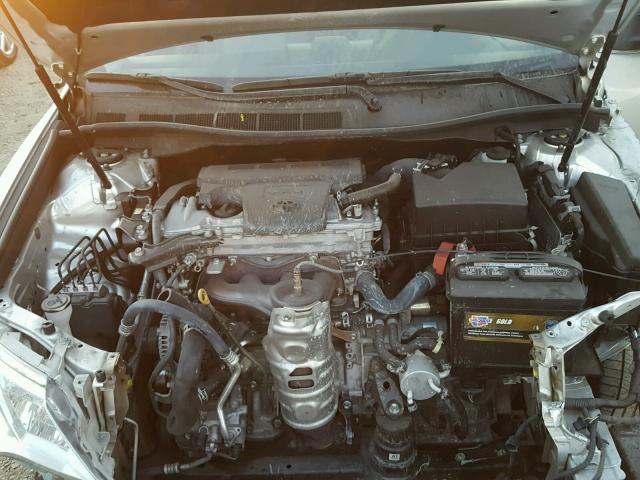 4T4BF1FK1ER436783 - 2014 TOYOTA CAMRY L SILVER photo 7