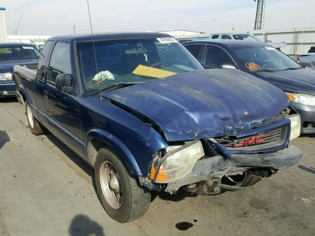 1GTCS19W618106086 - 2001 GMC SONOMA BLUE photo 1