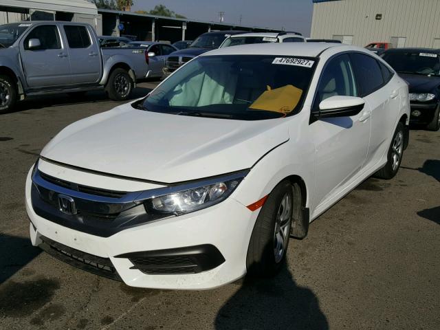 2HGFC2F5XHH538469 - 2017 HONDA CIVIC LX WHITE photo 2