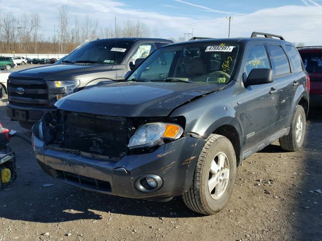 1FMCU93188KA44611 - 2008 FORD ESCAPE XLT GRAY photo 2