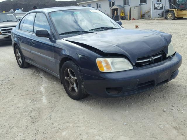 4S3BE6353Y7202239 - 2000 SUBARU LEGACY L BLUE photo 1