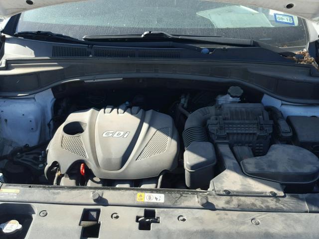 5XYZT3LB6DG115974 - 2013 HYUNDAI SANTA FE S 白色 照片 7