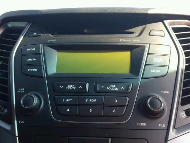 5XYZT3LB6DG115974 - 2013 HYUNDAI SANTA FE S 白色 照片 9