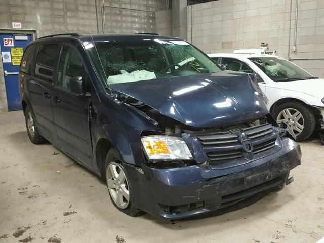 1D8HN44E39B507768 - 2009 DODGE GRAND CARA BLUE photo 1