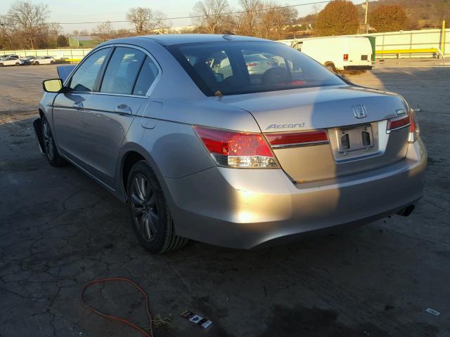 1HGCP2F87CA165142 - 2012 HONDA ACCORD EXL SILVER photo 3