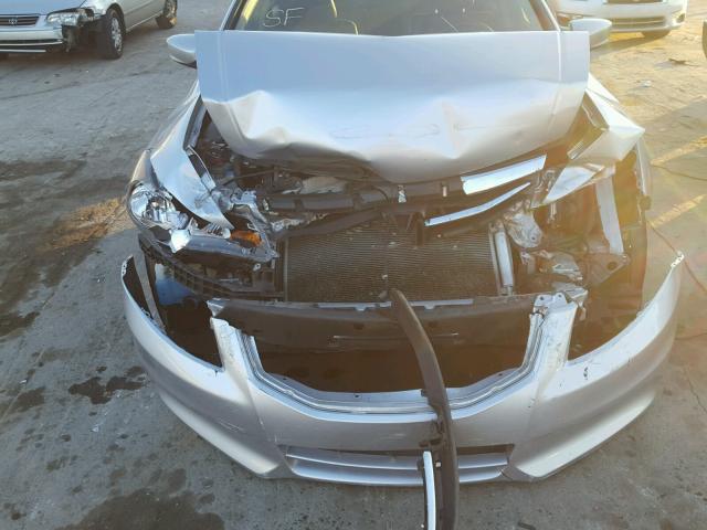 1HGCP2F87CA165142 - 2012 HONDA ACCORD EXL SILVER photo 7