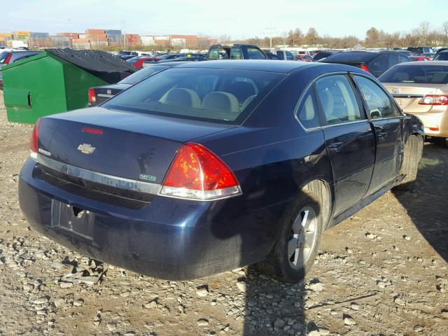 2G1WF5EKXB1128245 - 2011 CHEVROLET IMPALA LS BLUE photo 4